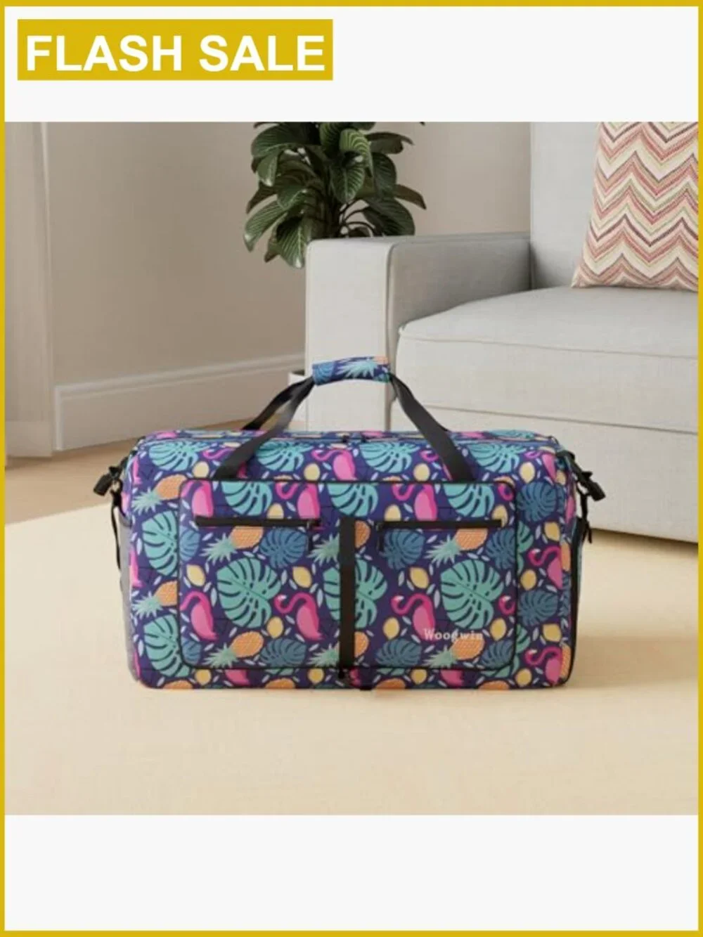 Large Foldable Waterproof Travel Duffel Bag Sports Gym Beach